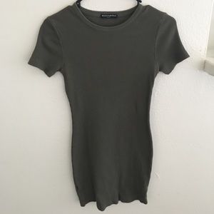 Army Green Brandy Melville Dress